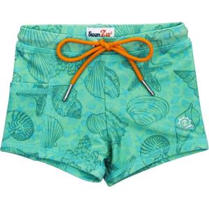 image:imageSwimZip Shorties  UPF 50 Swim Shorts  Baby Toddler and Kids  Boys or GirlsSeashell