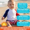 image:imageSwimZip Boys Long Sleeve Rash Guard amp Swim Shorts Set  UPF 50 Sun ProtectionAmericana
