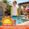 image:imageSwimZip Boys Long Sleeve Rash Guard amp Swim Shorts Set  UPF 50 Sun ProtectionColor Pop