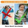 image:imageSwimZip Boys Long Sleeve Rash Guard amp Swim Shorts Set  UPF 50 Sun ProtectionHawaiian Rainforest