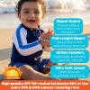 image:imageSwimZip Boys Long Sleeve Rash Guard amp Swim Shorts Set  UPF 50 Sun ProtectionOcean Breeze