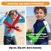 image:imageSwimZip Boys Long Sleeve Rash Guard amp Swim Shorts Set  UPF 50 Sun ProtectionOcean Breeze