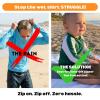 image:imageSwimZip Boys Long Sleeve Rash Guard amp Swim Shorts Set  UPF 50 Sun ProtectionPalm Leaf