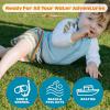 image:imageSwimZip Boys Long Sleeve Rash Guard amp Swim Shorts Set  UPF 50 Sun ProtectionSunny Stripe
