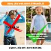 image:imageSwimZip Boys Long Sleeve Rash Guard amp Swim Shorts Set  UPF 50 Sun ProtectionSunny Stripe