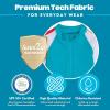 image:imageSwimZip Boys Long Sleeve Rash Guard amp Swim Shorts Set  UPF 50 Sun ProtectionSwirl