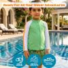 image:imageSwimZip Boys Long Sleeve Rash Guard amp Swim Shorts Set  UPF 50 Sun ProtectionThe Tropics