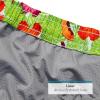 image:imageSwimZip Boys Short Sleeve Rash Guard amp Swim Shorts Set  UPF 50 Sun ProtectionHibiscus
