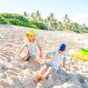 image:imageSwimZip Boys Short Sleeve Rash Guard amp Swim Shorts Set  UPF 50 Sun ProtectionMediterranean Lemons