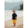 image:imageSwimZip UPF 50 Short Sleeve Rash Guard for Boys and Girls  Baby Toddler KidsBlack