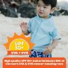 image:imageSwimZip UPF 50 Short Sleeve Rash Guard for Boys and Girls  Baby Toddler KidsDream Blue