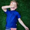 image:imageSwimZip UPF 50 Short Sleeve Rash Guard for Boys and Girls  Baby Toddler KidsNavy