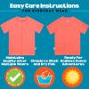 image:imageSwimZip UPF 50 Short Sleeve Rash Guard for Boys and Girls  Baby Toddler KidsNeon Orange
