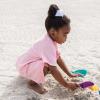 image:imageSwimZip UPF 50 Short Sleeve Rash Guard for Boys and Girls  Baby Toddler KidsPink