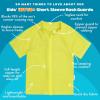image:imageSwimZip UPF 50 Short Sleeve Rash Guard for Boys and Girls  Baby Toddler KidsSulphur Yellow