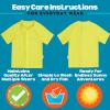 image:imageSwimZip UPF 50 Short Sleeve Rash Guard for Boys and Girls  Baby Toddler KidsSulphur Yellow