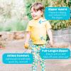 image:imageSwimZip UPF 50 Short Sleeve Rash Guard for Boys and Girls  Baby Toddler KidsYellow