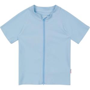 image:imageSwimZip UPF 50 Short Sleeve Rash Guard for Boys and Girls  Baby Toddler KidsDream Blue