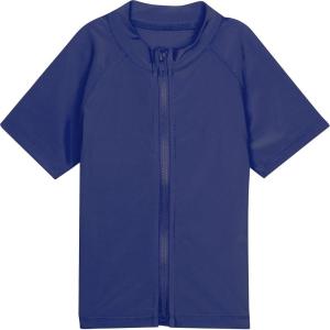 image:imageSwimZip UPF 50 Short Sleeve Rash Guard for Boys and Girls  Baby Toddler KidsNavy