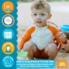image:imageSwimZip Boys Long Sleeve Rash Guard amp Swim Shorts Set  UPF 50 Sun ProtectionDesert