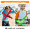 image:imageSwimZip Boys Long Sleeve Rash Guard amp Swim Shorts Set  UPF 50 Sun ProtectionDesert