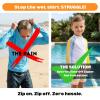image:imageSwimZip Boys Long Sleeve Rash Guard amp Swim Shorts Set  UPF 50 Sun ProtectionGamified