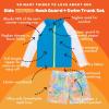 image:imageSwimZip Boys Long Sleeve Rash Guard amp Swim Shorts Set  UPF 50 Sun ProtectionGroovy