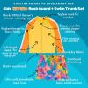 image:imageSwimZip Boys Long Sleeve Rash Guard amp Swim Shorts Set  UPF 50 Sun ProtectionImpressions