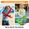 image:imageSwimZip Boys Long Sleeve Rash Guard amp Swim Shorts Set  UPF 50 Sun ProtectionSunshine