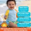 image:imageSwimZip Boys Long Sleeve Rash Guard amp Swim Shorts Set  UPF 50 Sun ProtectionSunshine