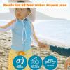 image:imageSwimZip Boys Long Sleeve Rash Guard amp Swim Shorts Set  UPF 50 Sun ProtectionSweetie
