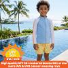 image:imageSwimZip Boys Long Sleeve Rash Guard amp Swim Shorts Set  UPF 50 Sun ProtectionSweetie