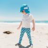 image:imageSwimZip Sun Hat with Neck Flap  UPF 50 Protection for Baby Toddler and KidsAqua
