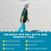 image:imageSwimZip Sun Hat with Neck Flap  UPF 50 Protection for Baby Toddler and KidsMint Green