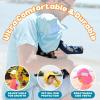 image:imageSwimZip Sun Hat with Neck Flap  UPF 50 Protection for Baby Toddler and KidsMint Green