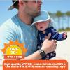 image:imageSwimZip Sun Hat with Neck Flap  UPF 50 Protection for Baby Toddler and KidsMint Green