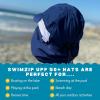 image:imageSwimZip Sun Hat with Neck Flap  UPF 50 Protection for Baby Toddler and KidsNavy