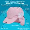image:imageSwimZip Sun Hat with Neck Flap  UPF 50 Protection for Baby Toddler and KidsPink
