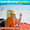 image:imageSwimZip Sun Hat with Neck Flap  UPF 50 Protection for Baby Toddler and KidsYellow