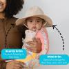 image:imageSwimZip Wide Brim Sun Hat  UPF 50 Protection for Baby Toddler and KidsBeige