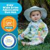 image:imageSwimZip Wide Brim Sun Hat  UPF 50 Protection for Baby Toddler and KidsDream Blue