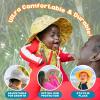 image:imageSwimZip Wide Brim Sun Hat  UPF 50 Protection for Baby Toddler and KidsLobster