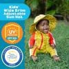 image:imageSwimZip Wide Brim Sun Hat  UPF 50 Protection for Baby Toddler and KidsLobster