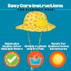 image:imageSwimZip Wide Brim Sun Hat  UPF 50 Protection for Baby Toddler and KidsLobster