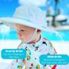 image:imageSwimZip Wide Brim Sun Hat  UPF 50 Protection for Baby Toddler and KidsMint Green