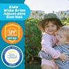 image:imageSwimZip Wide Brim Sun Hat  UPF 50 Protection for Baby Toddler and KidsOlive