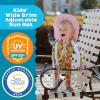 image:imageSwimZip Wide Brim Sun Hat  UPF 50 Protection for Baby Toddler and KidsPink