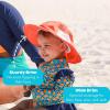 image:imageSwimZip Wide Brim Sun Hat  UPF 50 Protection for Baby Toddler and KidsRed