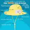 image:imageSwimZip Wide Brim Sun Hat  UPF 50 Protection for Baby Toddler and KidsYellow