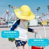 image:imageSwimZip Wide Brim Sun Hat  UPF 50 Protection for Baby Toddler and KidsYellow